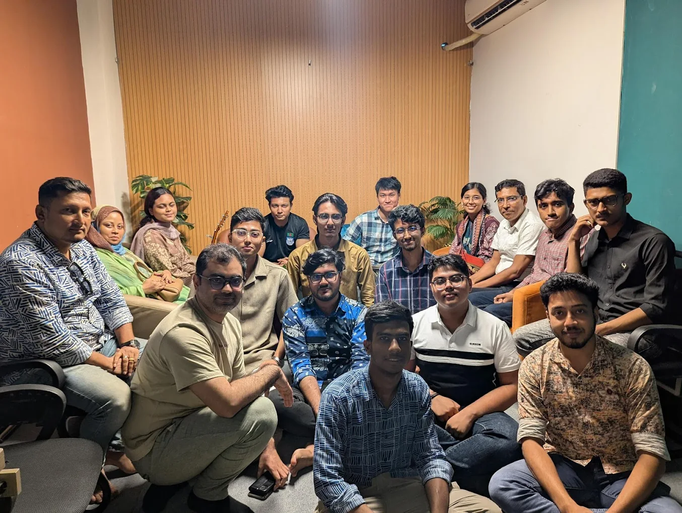 Students collaborating